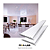 Forro PVC 6mm 20cm Frisado Branco 6m Allas - Imagem 2