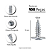 Parafuso Forro 4,2x13mm 100 Peças Ponta Agulha Prayon - Imagem 2