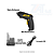 Mini Parafusadeira 3,6V Recarregável + 6 Peças Startools - Imagem 3