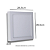 Painel Led 24W Quadrado Sobrepor 6k PS Price Led - Imagem 2