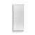 Porta Lambril Alumínio Branca 210x80 Direita Esal - Imagem 1