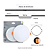 Painel Led 24W Redondo Borda Infinita Embutir 4000k Deluxe Avant - Imagem 2
