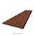 Forro PVC 6 mm 20 cm Imbuia Frisado 6 m Fortplast - Imagem 2