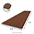 Forro PVC 6 mm 20 cm Imbuia Frisado 6 m Fortplast - Imagem 3