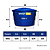 Caixa D'Água 500L Polietileno Azul Bafok - Imagem 2