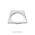 Porta Grelha Quadrada Branca 100mm Plastilit - Imagem 1