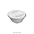 Ralo Sifonado Redondo 100X38X40MM Plastilit - Imagem 1