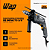 Parafusadeira e Furadeira de Impacto 700W 3/8" 127V Wap - Imagem 2