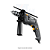 Parafusadeira e Furadeira de Impacto 700W 3/8" 127V Wap - Imagem 1