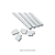Alcapão Branco Kit C/ 8 Peças 80X80 Plastilit - Imagem 1