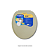 Assento Almofadado Bege Plastilit - Imagem 1