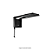 Ducha Acqua Storm Preto 5500W 127V Lorenzetti - Imagem 1