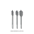 Broca Chata 3/8" Ref.7033 Lotus - Imagem 1
