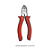 Alicate Corte Plus 6" 1000V Ref.3766 Lotus - Imagem 1