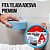 Fita Adesiva Telada Azul Premium 50 mm 45 m Adere - Imagem 1
