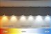 Plafon LED Quadrado Embutir Branca 6W Luz Sollar - Imagem 3