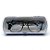 Óculos de grau pronto Prorider Concept Readers Acinza translucido com detalhe em Azul - CIPRCR - Imagem 5