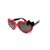 Óculos de Sol Prorider Infantil Preto e Vermelho Coração - ZXD28-3 - Imagem 1