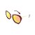 Óculos Solar Prorider Vinho e Dourado com Lente Espelhada Colorida - B030-A722 - Imagem 1