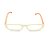 Óculos Receituário Prorider Retrô Branco e Laranja Com Lente de Apresentação - SX9001-54 - Imagem 2
