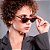 Óculos Solar Robert La Roche Retrô Marrom Mesclado com Lentes Fumê - LR326C1 - Imagem 4