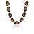 COLAR CHOKER MULTI SPOT RESINA PRETO DOURADO COLEÇÃO FELINA NÁDIA GIMENES - Imagem 1