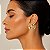 BRINCO TRAMA DOURADO ROSANA BERNARDES - Imagem 2