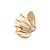 ANEL FLORA COM ZIRCÔNIA DOURADO ARO 18 NÁDIA GIMENES - Imagem 1