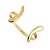 BRACELETE URBAN DUO LONG DOURADO - Imagem 1