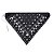 BANDANA URBAN POWER COURO PRATA E PRETO - Imagem 1