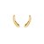 BRINCO DE PINO URBAN LONG DOURADO - Imagem 1