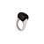 ANEL URBAN POWER RESINA PRATA E PRETO - Imagem 1