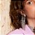 BRINCO COM PIERCING FLORA PRATA - Imagem 3