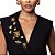 BROCHE LOBO DOURADO NADIA GIMENES - Imagem 2