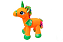 UNICORNIO 7592 LARANJA - Imagem 2