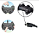 Cabo Mini Usb 1,8m 3.0 V3 Com Filtro P/ Controle Ps3 - X-CELL - Imagem 2