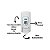 Dispenser sabonete liquido/alcool gel 800ml. (c/reserv./valv. XPRO) branco City - Nobre - Imagem 6