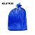 Pacote saco lixo AZUL P7 40l 100un - reforçado - Imagem 4
