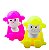 Macaco de Plastico para Pet Colors - Imagem 2