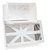 Dispenser papel toalha interfolhas (frente inox) BRANCO - Select - Nobre - Imagem 2