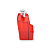 DISPENSER PARA DETERGENTE SLIM VERMELHO TRANSLUCIDO UZ - Imagem 2