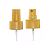 Valvula spray luxo ouro r24 - Imagem 1