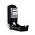 Dispenser sabonete / alcool liquido 800ml (c/ reserv.val. Xpro) *INOX PRETO* - Select - Nobre - Imagem 2