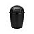 Lixeira Basculante para Pia 5,5L Preto Jaguar - Imagem 1