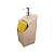DISPENSER PARA DETERGENTE CAPUCCINO METAL 600ML UZ - Imagem 2