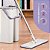 MOP SLIM LAVA E SECA COM BALDE 5,7L E ESFREGAO - SIMPLO BRANCO - Imagem 4