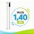 Cabo Aluminio 22mmx1,40m (COM FURO) Natural Nobre - Imagem 4