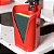 DISPENSER DETERGENTE CLICK 500ML VERMELHO UZ - Imagem 3
