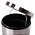 LIXEIRA INOX REDONDA 12L LARPLASTICOS - Imagem 2