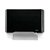 Dispenser p/ papel toalha (frente inox) preto -Select - Nobre - Imagem 1